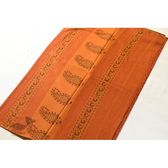 Shop Gamthi Block Print pure cotton saree