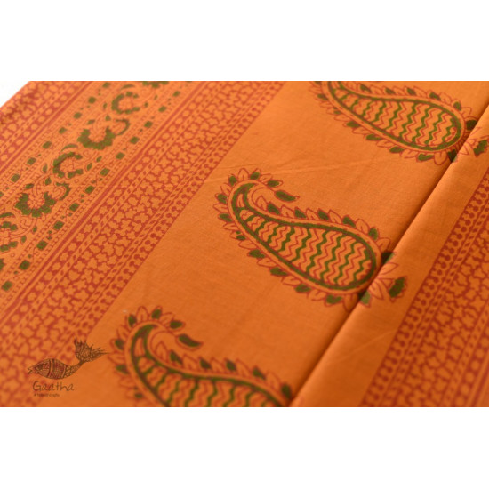 Shop Gamthi Block Print pure cotton saree