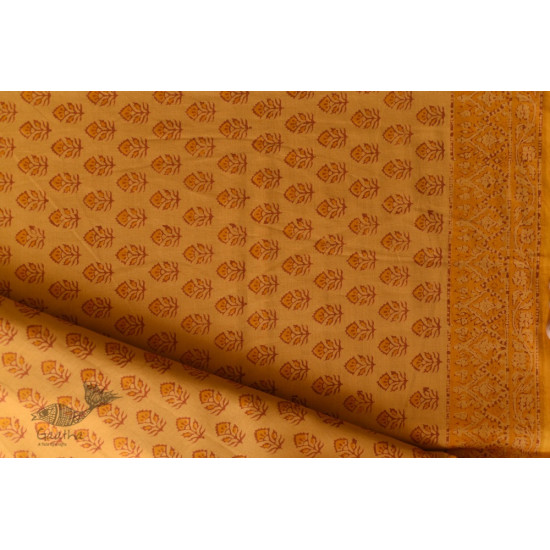 Shop Gamthi Block Print pure cotton saree