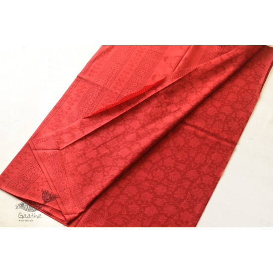 Shop Gamthi Block Print pure cotton saree