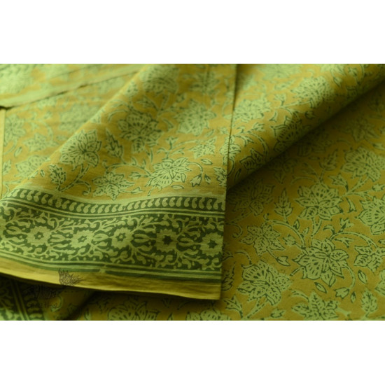 Shop Gamthi Block Print pure cotton saree