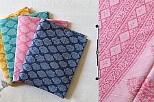 Eshana ~ Gaamthi Printed Cotton Saree ( Four Color Options ) - C