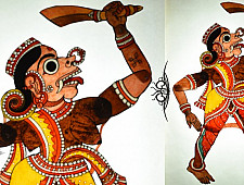Leather Puppets | Putana ~ 16