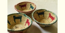 Moonj Grass Basket | Multipurpose Baskets (Set of Three)