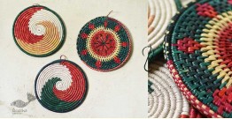 Moonj Grass Basket | Table Mat / Wall Hangings (Set of Three)