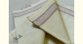 shop online handloom Cotton Silk dhoti khes - Handwoven cotton
