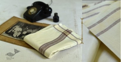 Damodar . दामोदर ❇ Handloom Cotton Silk Dhoti-Khes Set ❇ 9