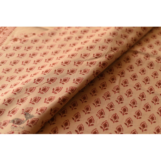 Shop Gamthi Block Print pure cotton saree