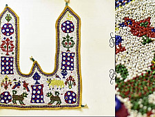 Prachin . प्राचीन  ❂  Handmade Bead Wall Art  ❂ 13