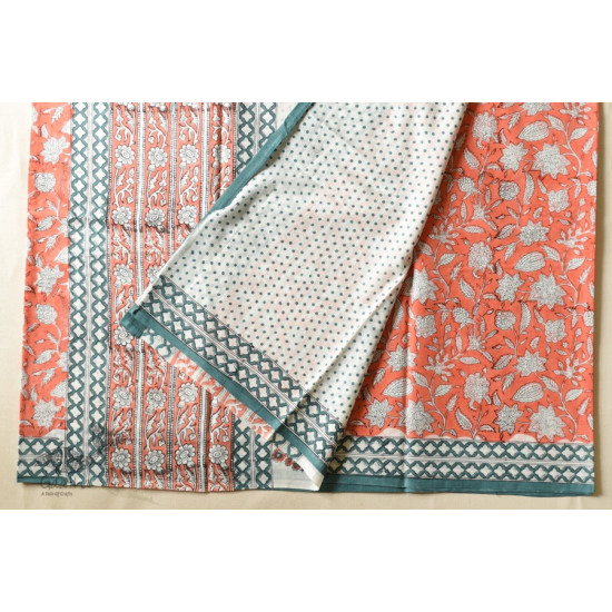 shop Bagru Cotton Saree - Block Printed 2023