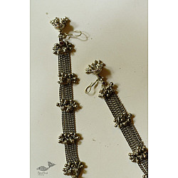 Kanupriya ❉ Banjara Jewelry - Old Style Earring Along With Hair Pin