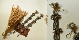 Kanupriya ❉ Banjara Jewelry - Old Style Earring Along With Hair Pin
