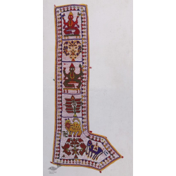 प्राचीन  ❂  Bead Wall Art ❂ Toran Left door ❂ I