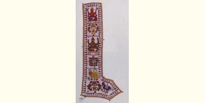 प्राचीन  ❂  Bead Wall Art ❂ Toran Left door ❂ I