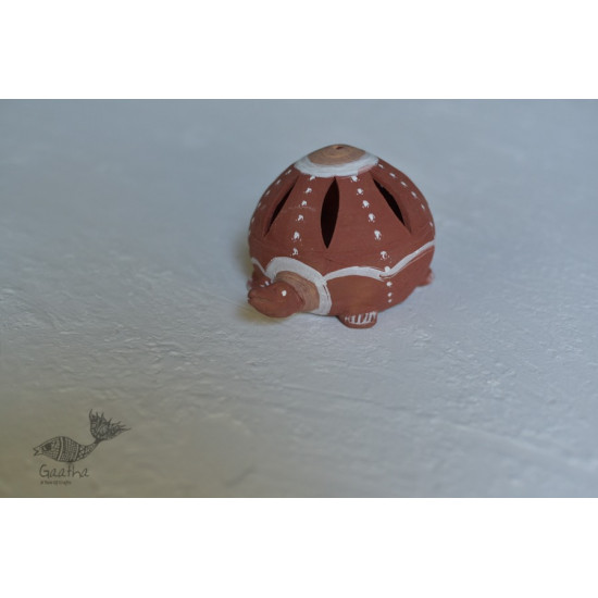 Terracotta Handmade table top turtle