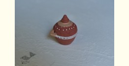 Maati Ka Kaam ‡ Terracotta Magic Oil Lamp / Diya (3.5" x 4.5" x 4") ‡ 22