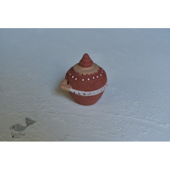 Terracotta Handmade magic oil lamp / diya