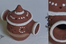 Maati Ka Kaam ‡ Terracotta Bird Nest (8" x 6" x 8") ‡ 17