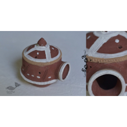 Maati Ka Kaam ‡ Terracotta Bird Nest (8" x 7" x 8") ‡ 16