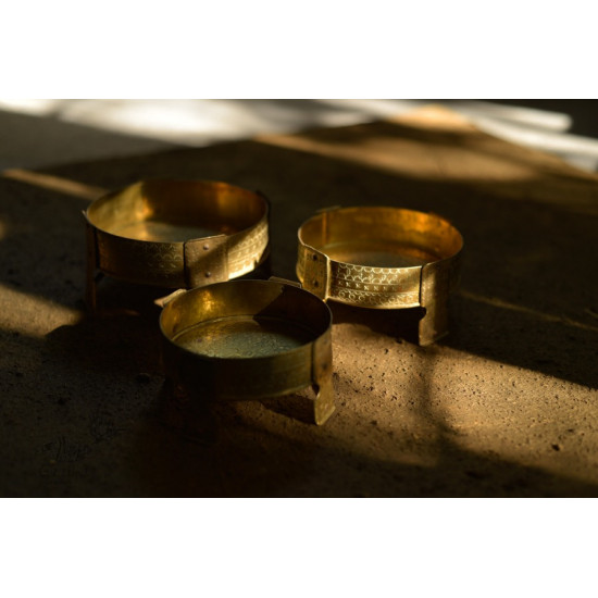 handmade Brass Angeethi - three size options