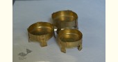 handmade Brass Angeethi - three size options