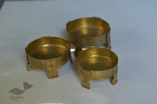 Ahar ✽ Brass ~ Angeethi / Warming-Pan ( Three Options - Small, Medium, Large ) ✽ 24