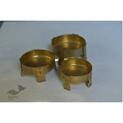 Ahar ✽ Brass ~ Angeethi / Warming-Pan ( Three Options - Small, Medium, Large ) ✽ 24