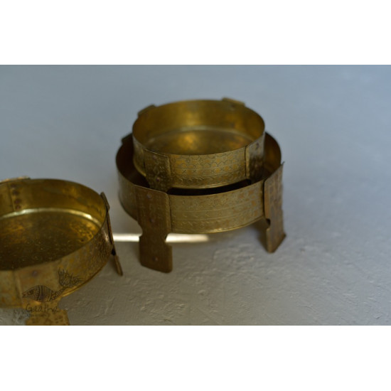 handmade Brass Angeethi - three size options