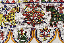 Prachin . प्राचीन | Bead Work ~ Antique Wall Hanging - G