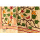 Kantha Tussar Silk Stole - Embroidered