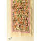 Kantha Tussar Silk Stole - Embroidered