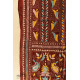  Kantha Silk Stole - Embroidered Maroon