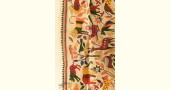 Kantha Tussar Silk Hand Embroidered Dupatta