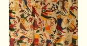 Kantha Tussar Silk Hand Embroidered Dupatta
