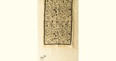 Warli Embroidery - Kantha Tussar Silk Stole