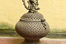 Antiquities from Khajuraho | Box with Ganesha