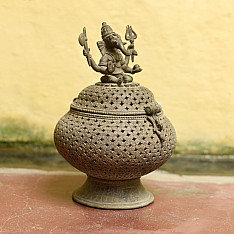 Antiquities from Khajuraho | Box with Ganesha