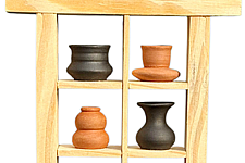 Terracotta Tales | Terracotta Pottery Art - Miniature Wall Hanging Frame