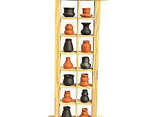 Terracotta Tales | Terracotta Pottery Art - Miniature Wall Hanging Frame