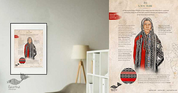 Tribe Poster Example Know your Native | Printed Poster | Toda tribe | Gaatha