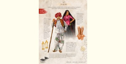 Printed Poster |Rabari Tribe (33x43cm)