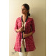 shop Ikat Handloom Long Shrug - Red