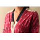 shop Ikat Handloom Long Shrug - Red