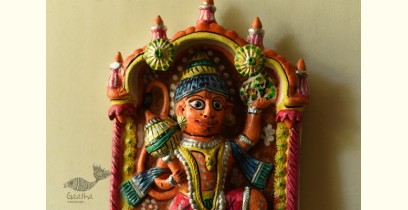 Molela | Mitti Ki Murti - Handmade Terracotta Plaques - Hanuman