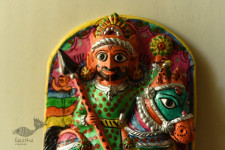 Molela | Mitti Ki Murti - Handmade Terracotta Plaques - Shivaji