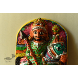 Molela | Mitti Ki Murti - Handmade Terracotta Plaques - Shivaji