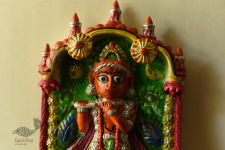 Molela | Mitti Ki Murti - Handmade Terracotta Plaques - Krishna