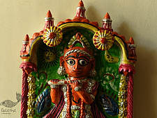 Molela | Mitti Ki Murti - Handmade Terracotta Plaques - Krishna