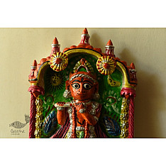 Molela | Mitti Ki Murti - Handmade Terracotta Plaques - Krishna