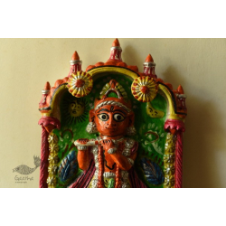 Molela | Mitti Ki Murti - Handmade Terracotta Plaques - Krishna